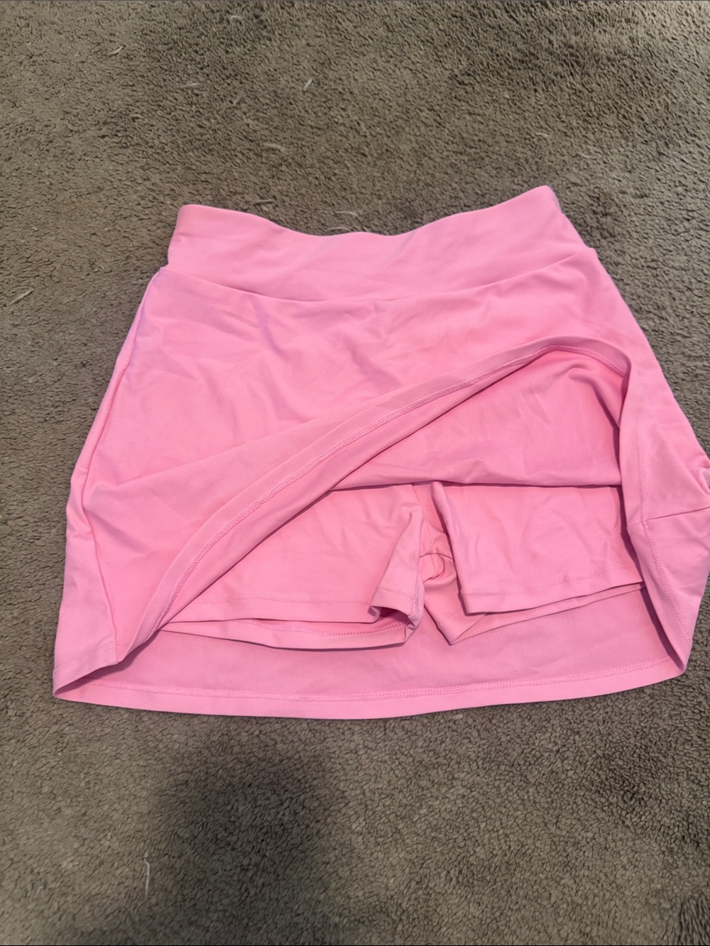 Wander Pink Active Skort with Inner Shorts
